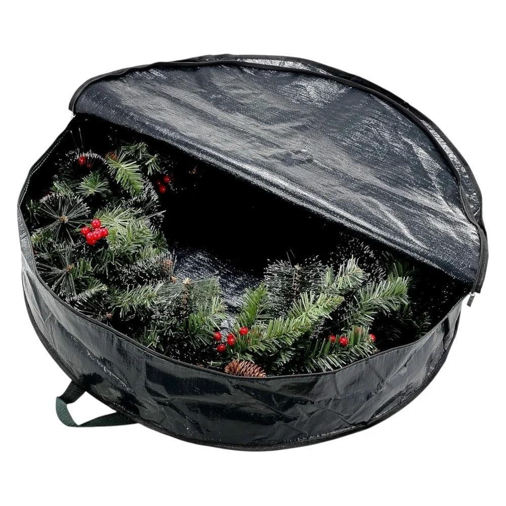 NEW Joiedomi 2-Pack Christmas Wreath Storage Bags Spacious 30-Inch (Very Large)